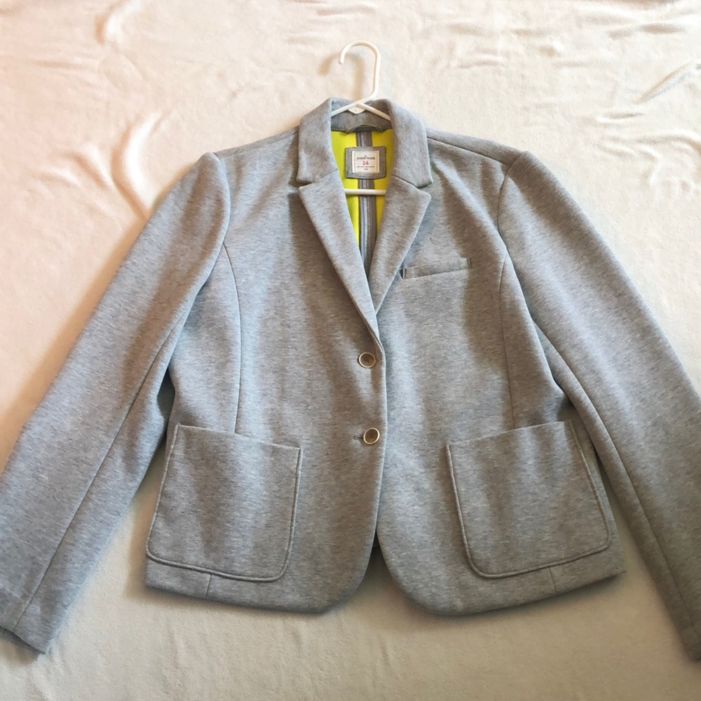 Gray Gap blazer. Size 14.